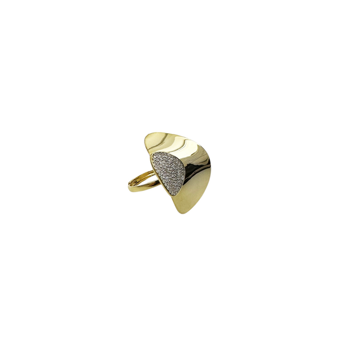 Anello piastra in argento 925