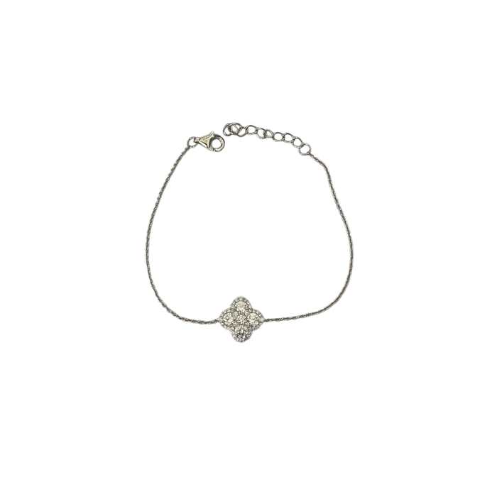 Bracciale in argento 925 fiore di loto