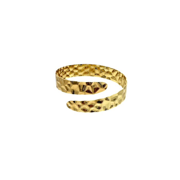 Bracciale contrariè braccio superiore in bronzo dorato