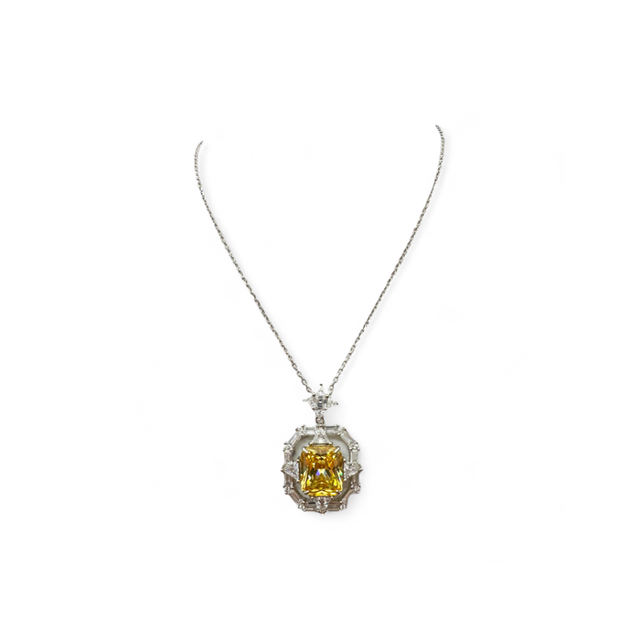 Collana ciondolo lemon in argento 925