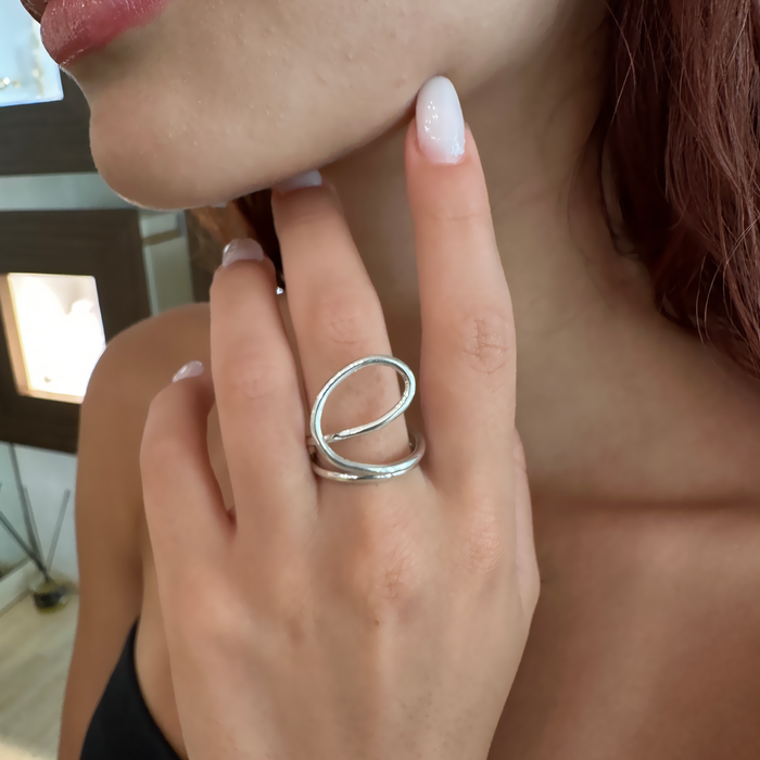 Anello in argento 925 minimal