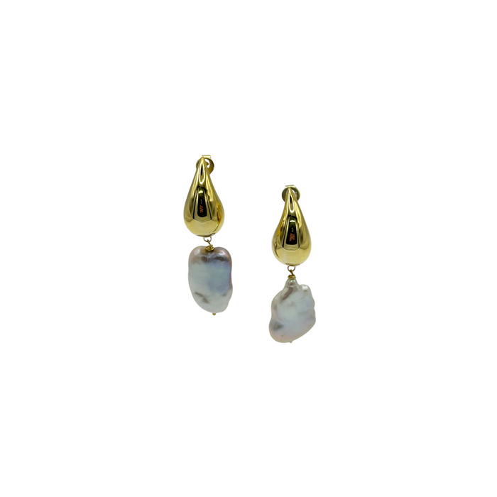 Orecchini argento 925 con perla